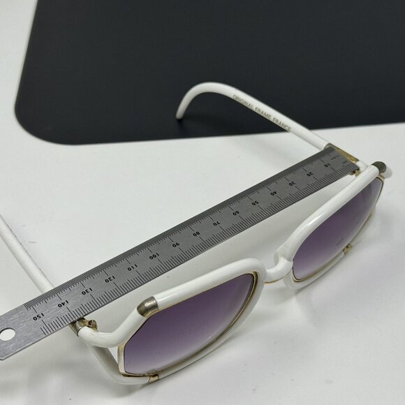 Vintage 1970\'s Ted Lapidus Paris Glasses Sunglasses FRAME Only Scratched Lenses main image 5